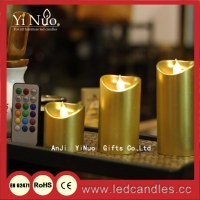 Mini LED Flickering Candle with Timer for Centerpiece
