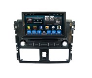Android 4.4 central del coche Reproductor multimedia para Bluetooth Toyota Yaris 2014...