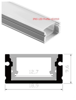 Impermeable IP65 LED Perfil EJ1910