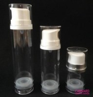 Clear PETG airless pump bottles 50ml,120ml,180ml