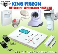 GSM 3G Touch Keypad Wireless Home Alarm System
