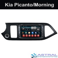 Quad Core Android GPS radio de coche reproductor de DVD para coche Kia Picanto / Mañana...