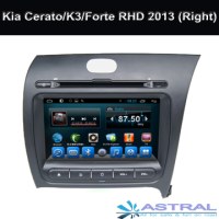 8 pulgadas Android de coches reproductor de DVD para Kia Cerato / / Forte RHD 2013 (der...)