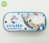 Promotional cartoon style PU kids pencil case