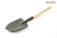 24in shovel w/ wooden handle