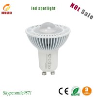2014 hot sell in Asia hawksky GU10/MR16 white led spotlight factory