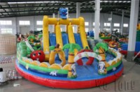 Custom professional inflatable slide slip inflatable slip and slide