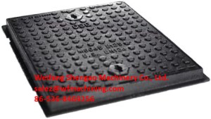 Drainage System Cast Iron Manhole Covers with Resin Casting Process