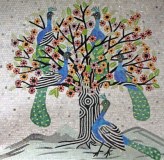 Lanjingling art glass mosaic hand-cut picture