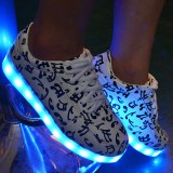 Custom Light Shoes For Glow Party