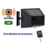 Alarme solaire multifonctions - Série TACTIC – 4 modes - Télécommande RF - 129db - Sirè...