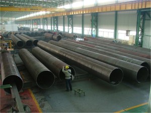 LSAW/SSAW welded steel pipe big diameter
