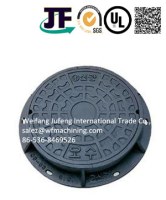 Customized Sand Casting Foundry Manhole Cover With Machining