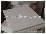Snow white marble tile