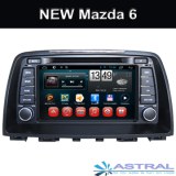 DVD para el coche nuevo Mazda 6 2 Din Android 4.4 del sistema GPS del coche de DVD Radi...