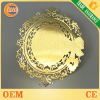 Custom brass decorative metal tag
