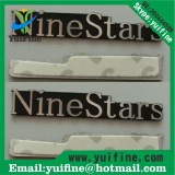 Trademark aluminum letter label name plate costomized logo metal label metal tag sel adhesive nam...