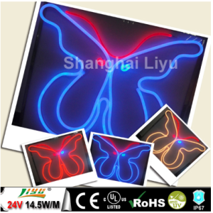 Shanghai liyu led RGB flexible au néon SMD5050 waterproof