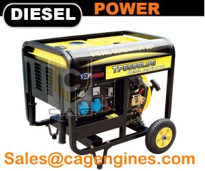 C.A.G Luxury Series 4kw Automatic Voltage Regulation Portable Diesel Generator