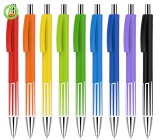 Promotional plastic best ballpoint pen with laser logo