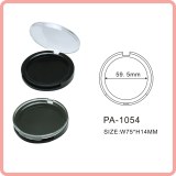 Forma redonda vaciar polvo compacto caso Cosmetics Packaging