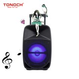 Portable Class-AB Amplificador Profesional Sound Trolley Sistema de altavoces Karaoke...