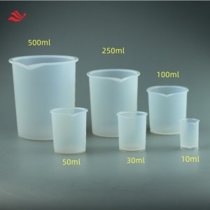 Teflon Beakers Low Blank Value Corrosion Resistance for Trace Analysis