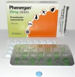 Phenergan (Promethazine Hydrochloride) 25mg Tablets