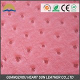 PVC Ostrich skin leather for bag