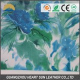 Beautiful transfer film pvc artificial leather for decorative