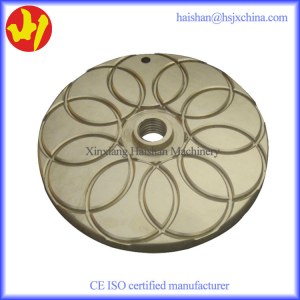 Customized main shaft plate