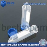 Plastic Soft Test Tube with Rubber Tube Cap, Injection Tube