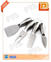 Stainless steel cheese set with hollow handle(knife&fork&spatula)