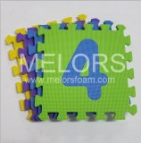 Melors Eco-Friendly antideslizante Eva Número Puzzle Mats piso