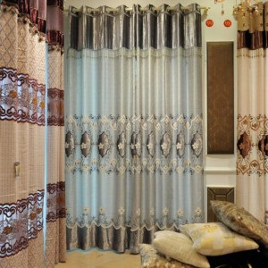 Tejidos para cortinas de bordado