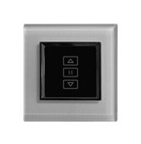 EU/Us Black Intelligent Smart Home Light Control Touch Switch Dimmer Switch