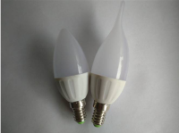 New Type LED Candle Bulb (3W 5W 6W 7W) Aluminum&Plastic CE&Rohs