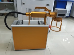 Fiber laser marking machine for metal marking