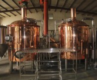 China market micro bar beer brewing system red copper brewing equipment