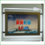 Ventana LED display acrilico LCD reproductor de publicidad caja de luz