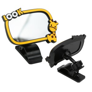 Rétroviseur Bébé Voiture 3R : Miroir d’Observation Enfant, Design Cartoon Girafe