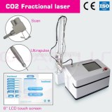 CO2 fractional laser for face lifting and remove deep wrinkles