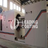 Rolling vacuum coating machine