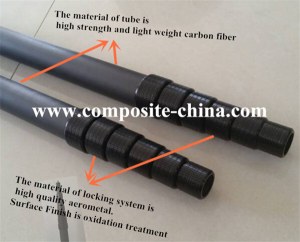 Supply 3m Matte Finish Carbon Fiber Telescoping Bo