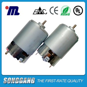 For home appliance vibrator MABUCHI DC motor 12V RS-555PC with high torque