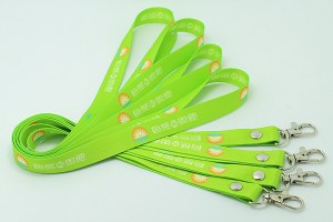 Screen print lanyard