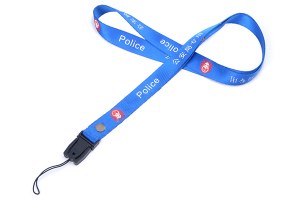 Polyester lanyard