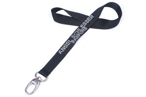 Diamond effect lanyard