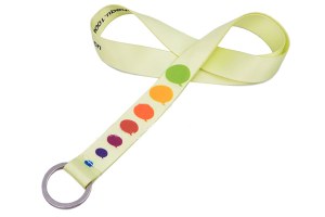 Polyester lanyard