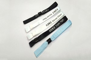 Satin wristband